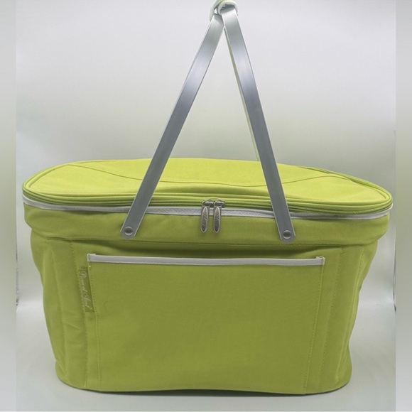 PICNIC AT ASCOT COLLAPSIBLE INSULATED COOLER BASKET - Picture 1 of 7
